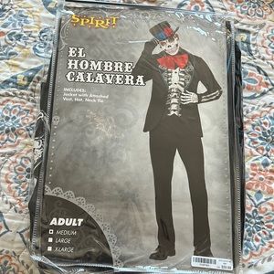 El hombre calavera costume
